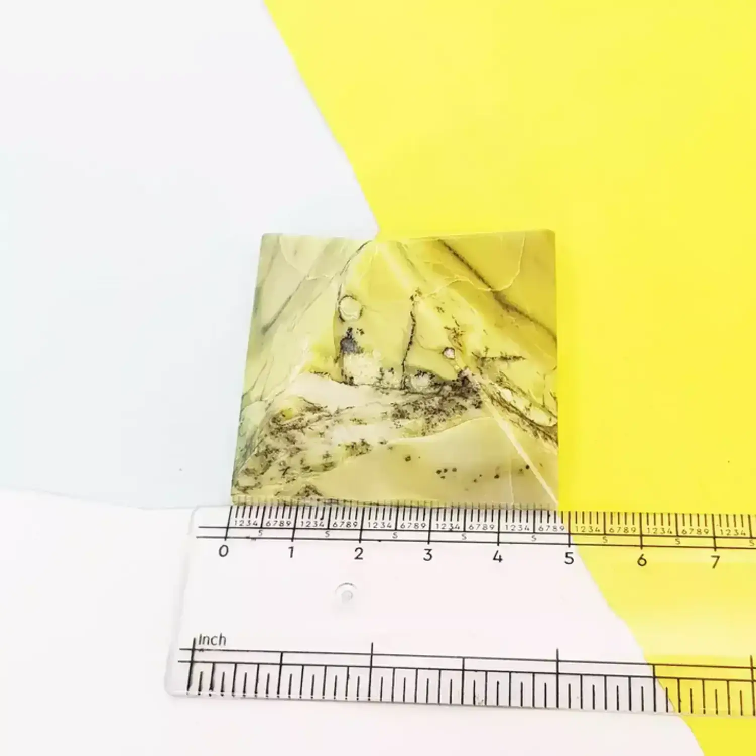 Serpentine Crystal Pyramid