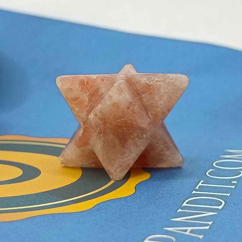 Sunstone Merkaba Star