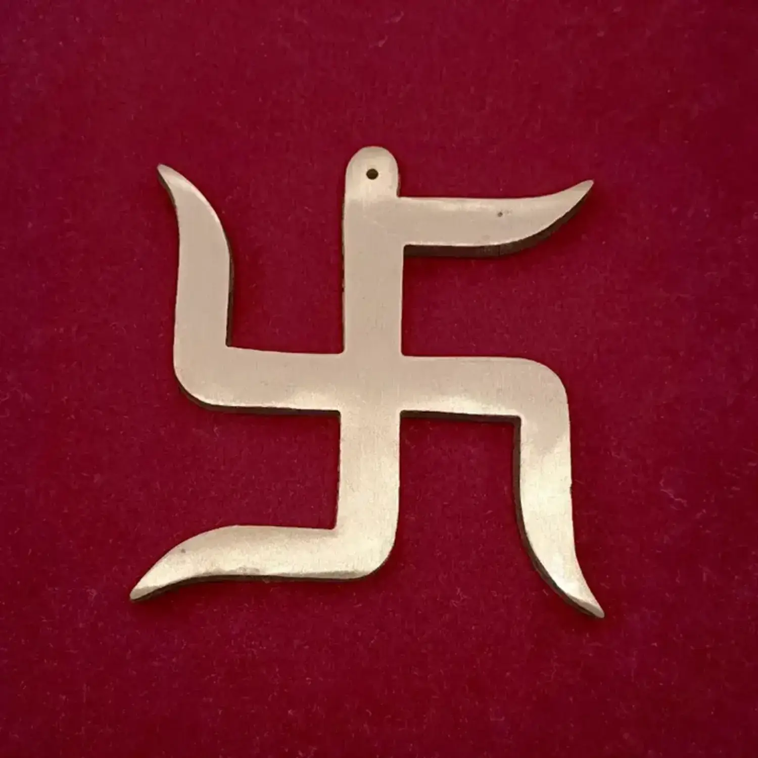 Swastik Copper Wall Hanging