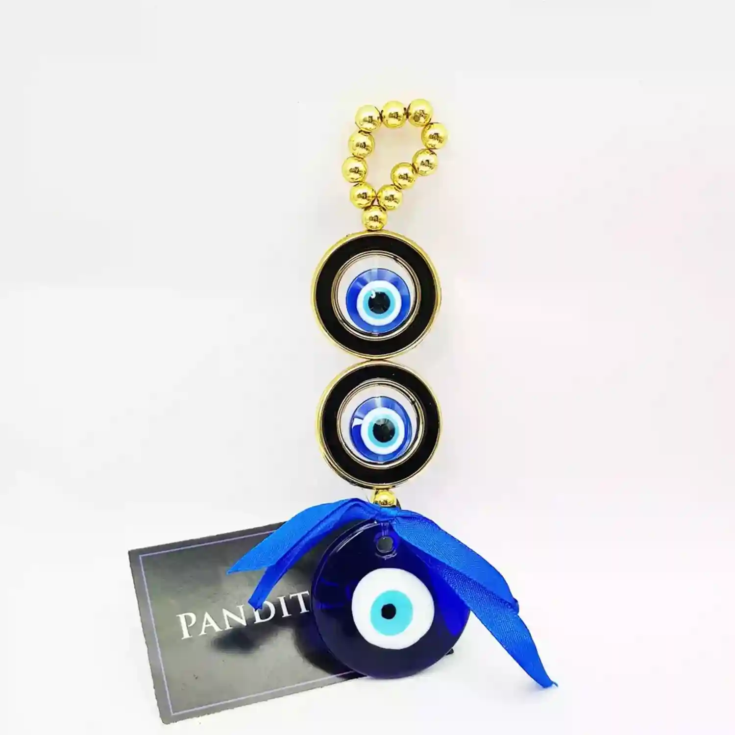 Three Layered Evil Eye Hanging for Protection