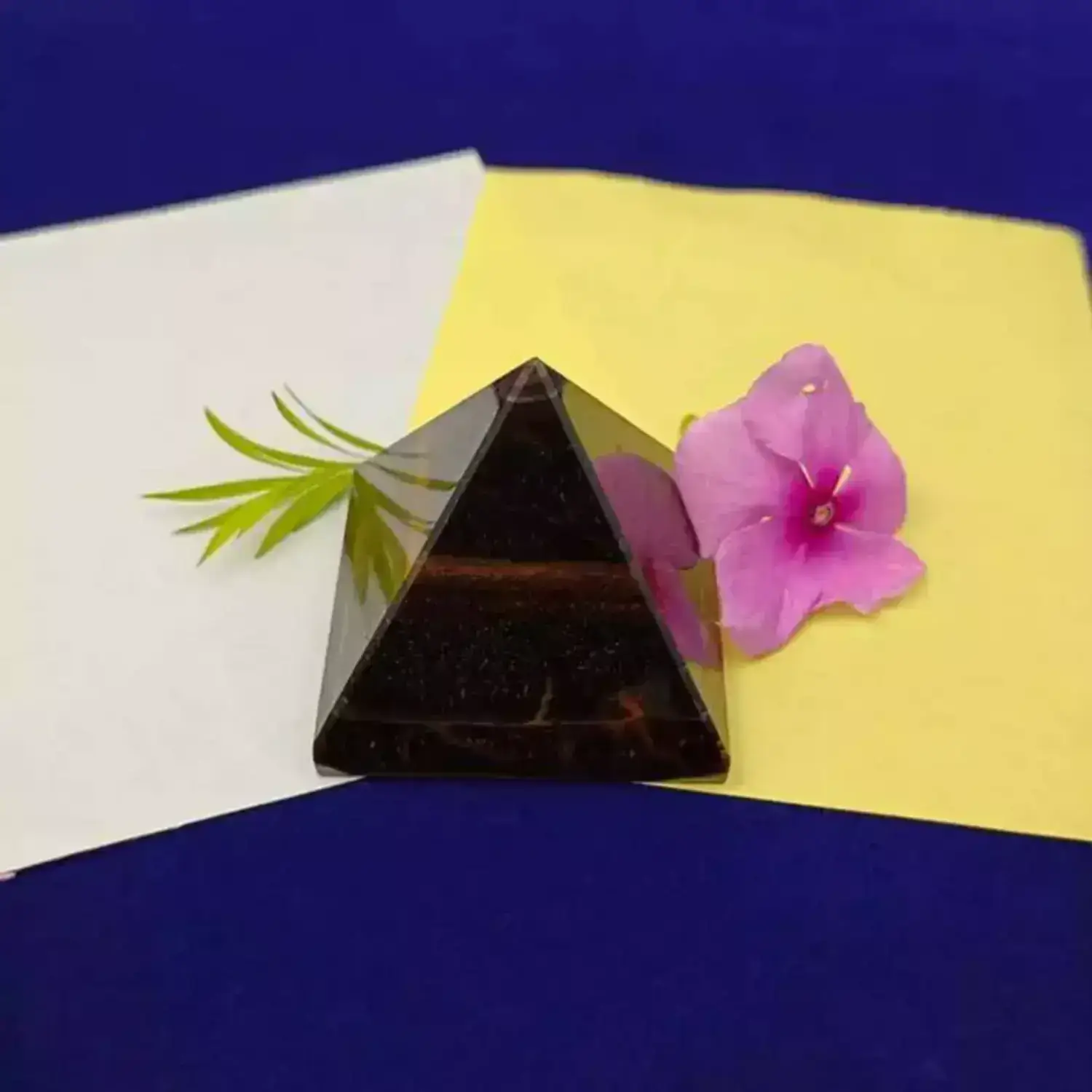 Tiger Eye Crystal Pyramid