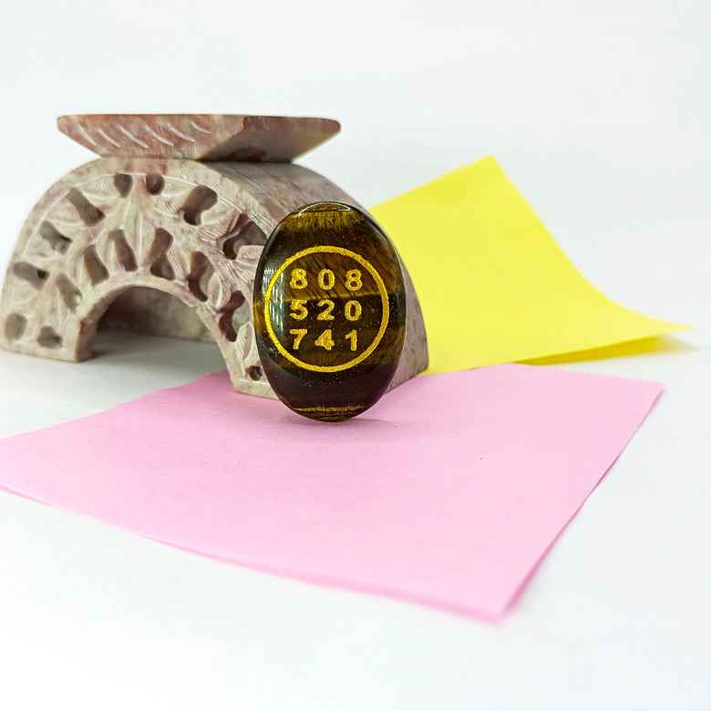 Tiger Eye Zibu Symbol Coin