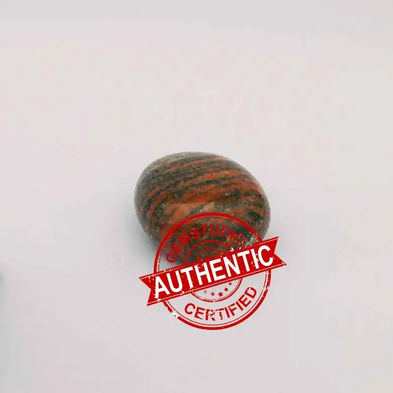 Unakite Healing Crystal Palm Stone