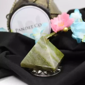 Vessonite Crystal Pyramid