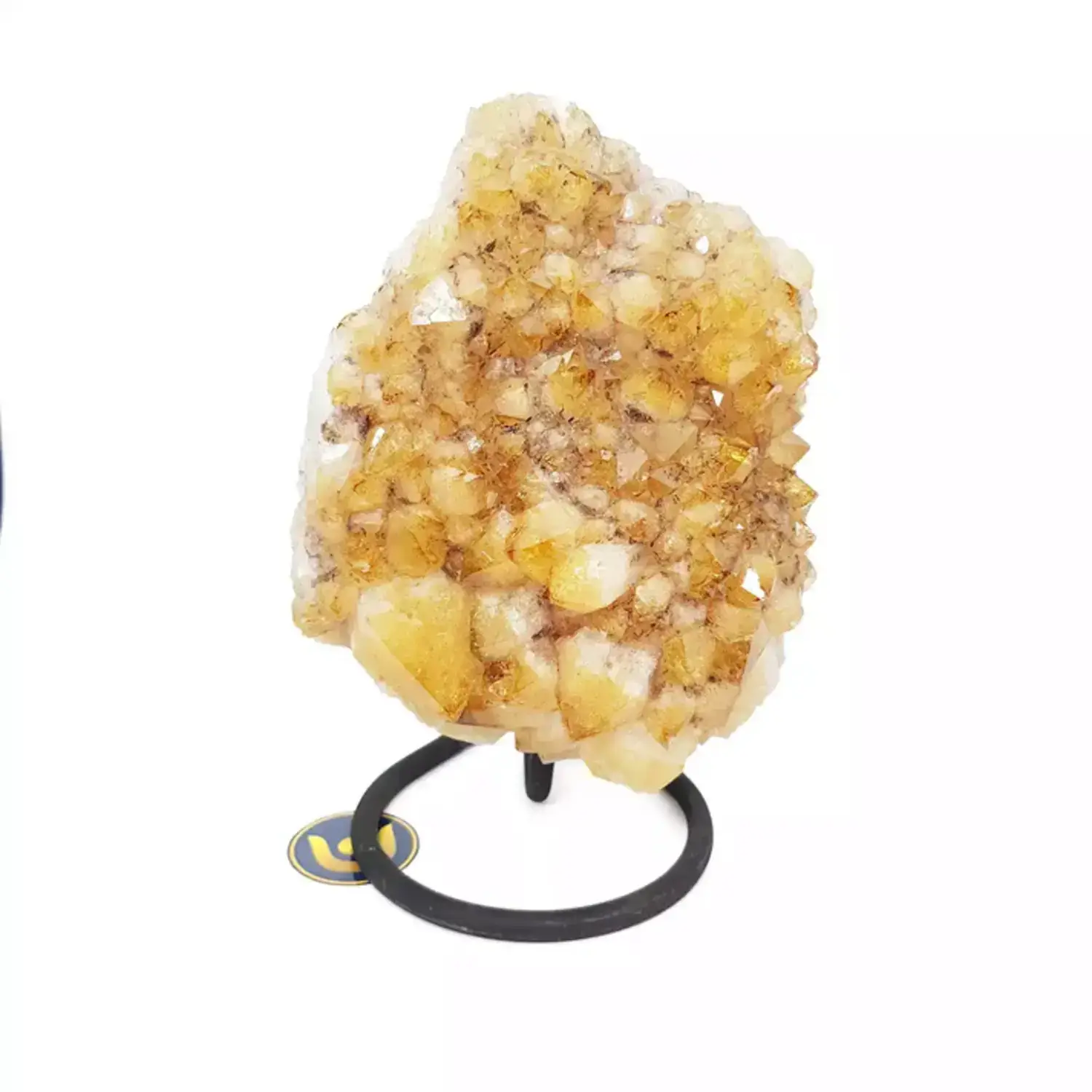 Yellow Citrine Cluster Geode
