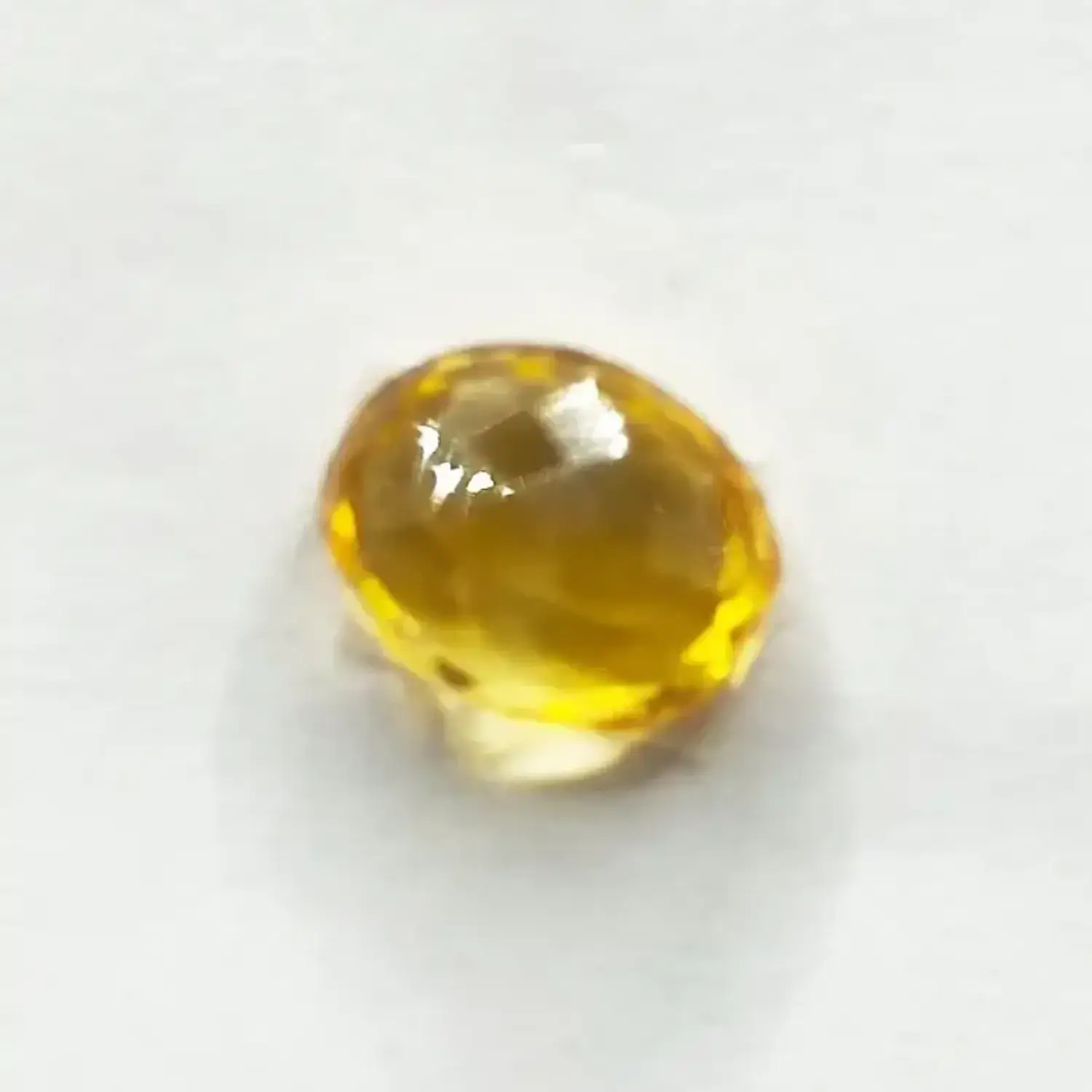 Yellow Citrine Gemstone (Sunela Gemstone)